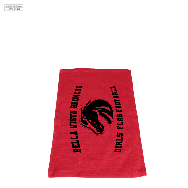 fitness towels & rally towels,  silkscreen imprint, 
