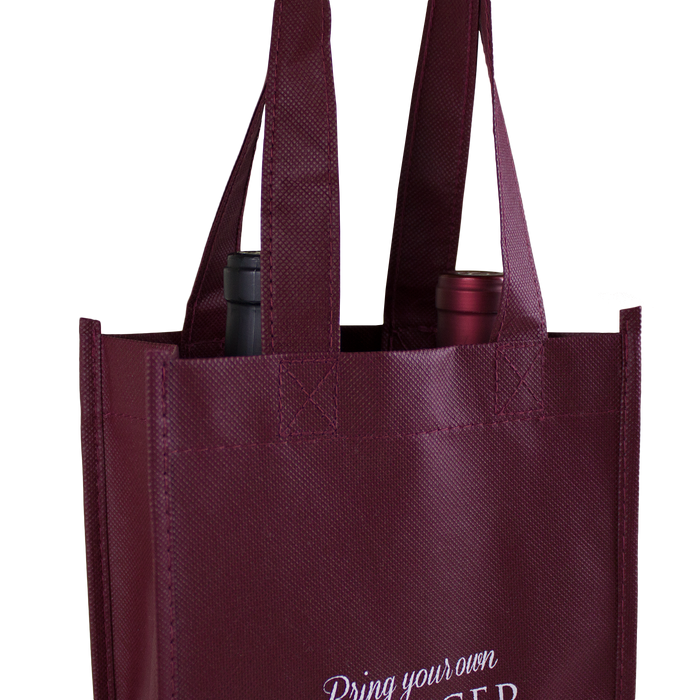  2 Bottle Wine Tote