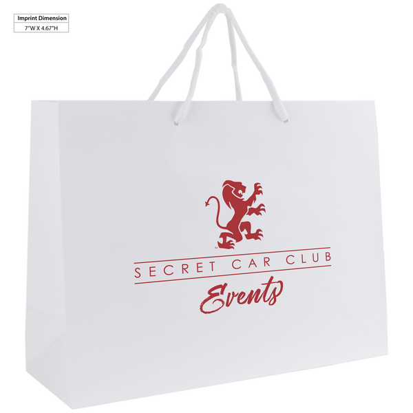 matte & glossy shoppers,  paper bags, 