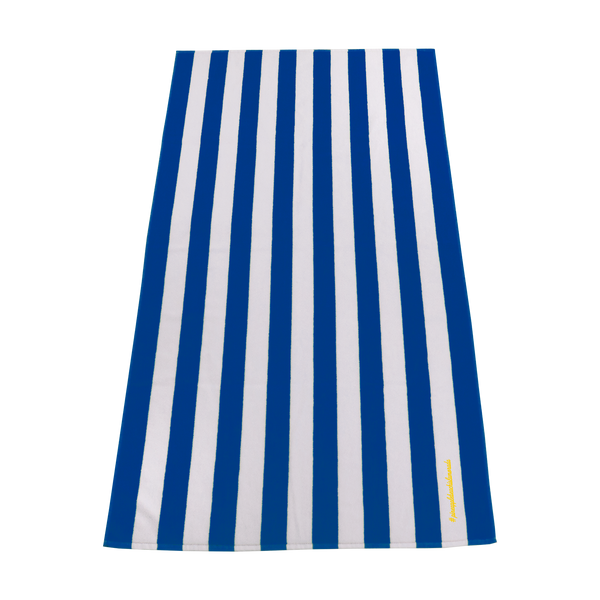 embroidered beach towels,  striped beach towels, 