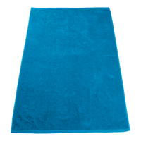 Turquoise Seascape Color Beach Towel Thumb