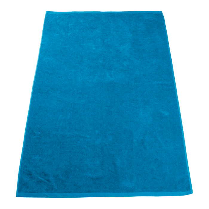 Turquoise Seascape Color Beach Towel