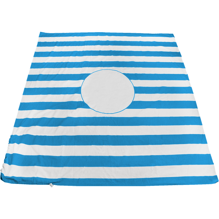 Turquoise Mainland Beach Blanket Bag