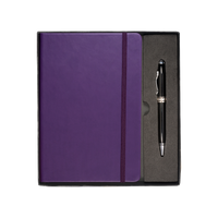Purple Tuscany™ Journal and Stylus Pen Gift Set Thumb