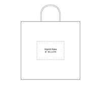  Medium Kraft Paper Shopper Bag Thumb