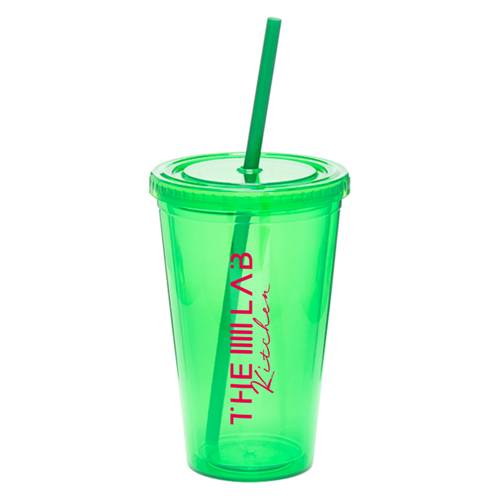  Double Wall Tumbler with Straw