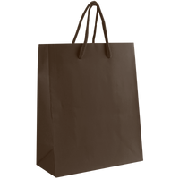 Chocolate Small Matte Shopper Bag Thumb