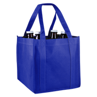 Royal Blue 4-Bottle Growler Tote Thumb