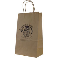  Kraft Paper 2 Bottle Tote Thumb