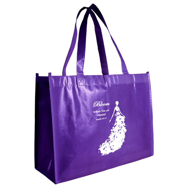 laminated bags,  tote bags,  breast cancer awareness bags, 