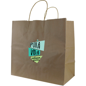 Medium Kraft Paper Shopper Bag