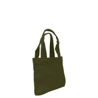 Olive Small Corduroy Tote Bag Thumb