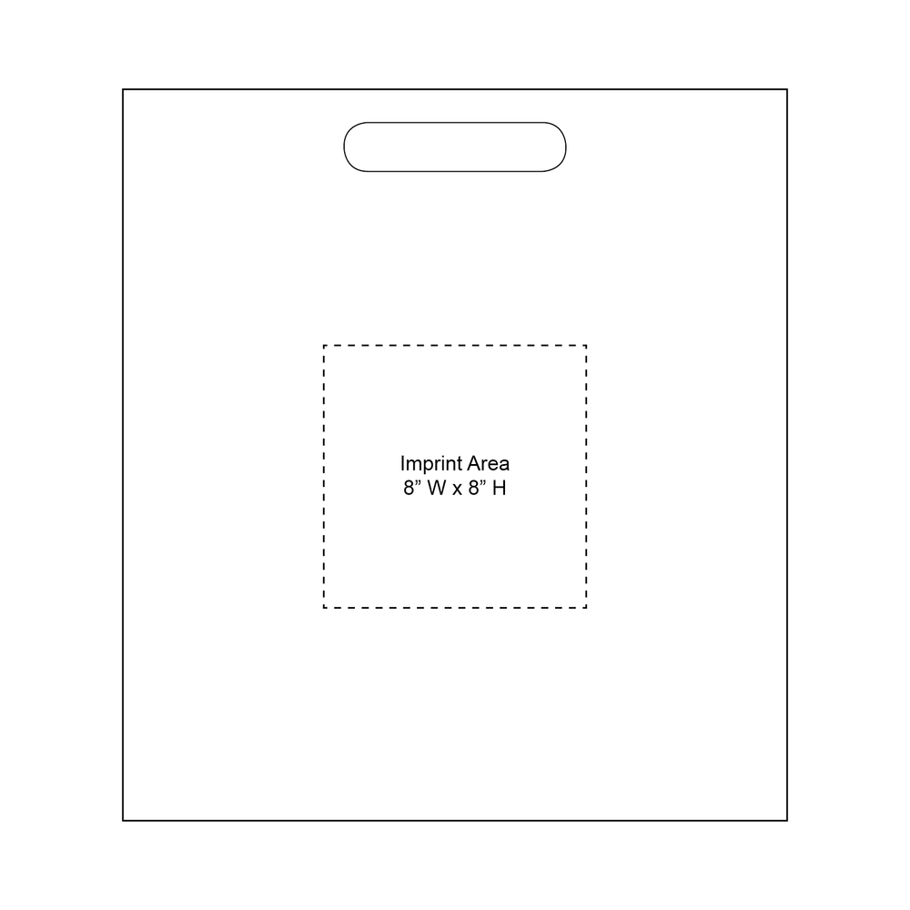 Recyclable Extra Large Die Cut Plastic Bag / Plastic Bags / Holden