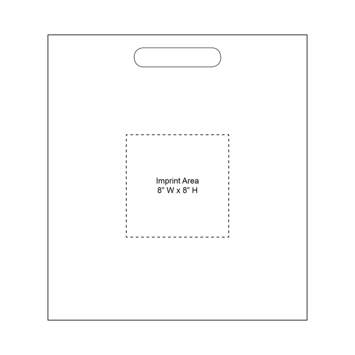 Recyclable Extra Large Die Cut Plastic Bag