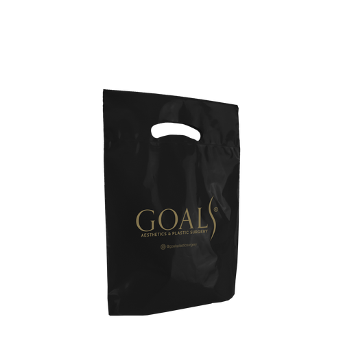 Goals Aesthetics & Plastic Surgery / Small EcoFriendly Die Cut Plastic