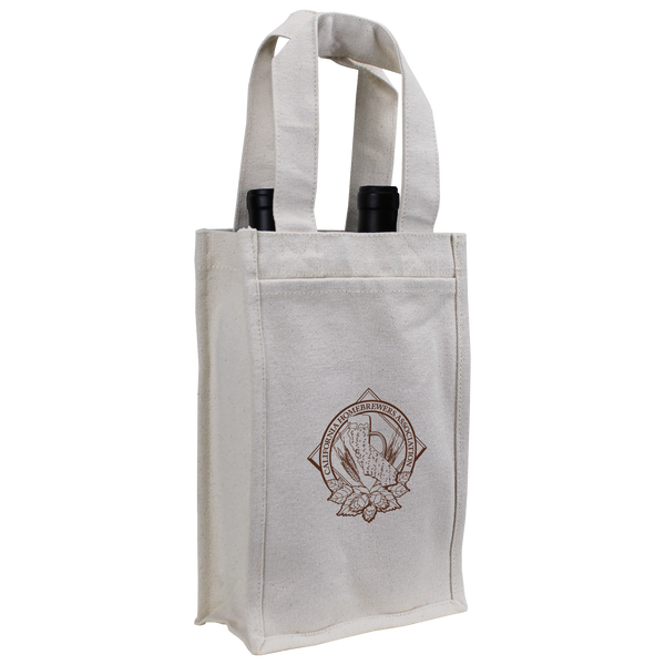 cotton canvas bags,  wine totes, 