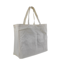 Natural Cotton Canvas Little Storm Grocery Bag Thumb