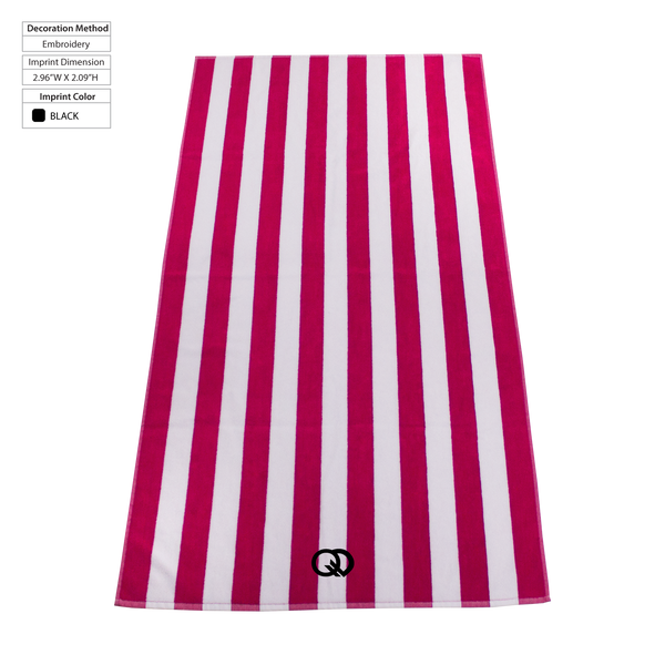 striped beach towels,  embroidery,  best selling towels, 