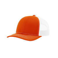 Orange/White Richardson Trucker Snapback Hat Thumb