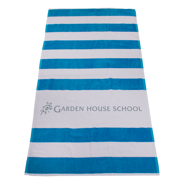 imprinted beach towels,  striped beach towels, 