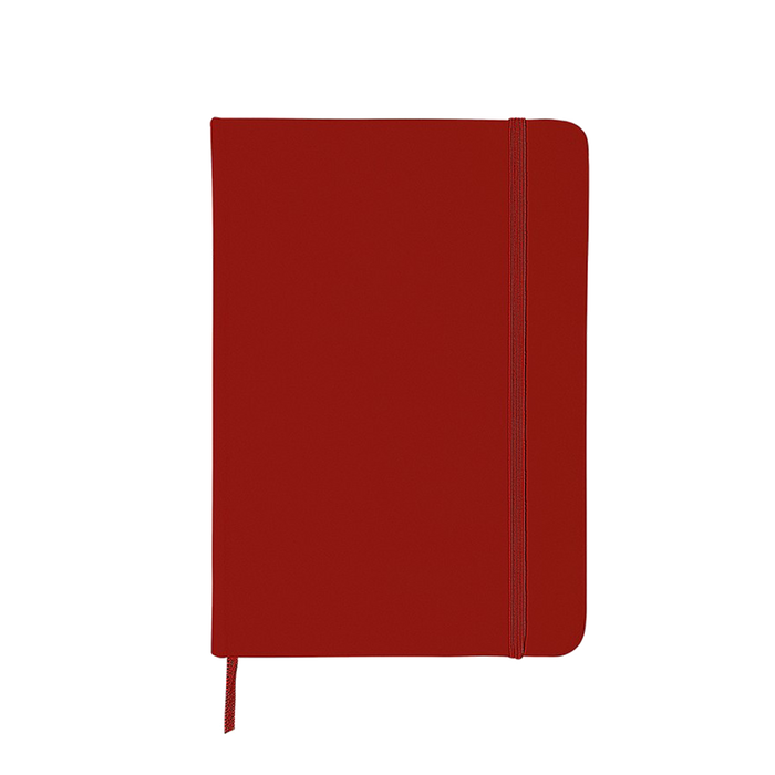 Red 5x7 Soft Touch PVC Journal