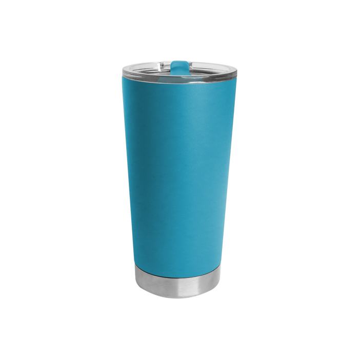 Neon Blue Small Stainless Steel Insulated Tumbler