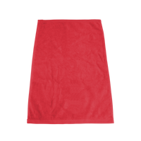 Red Ultraweight Colored Fitness Towel Thumb