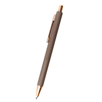 Beige Twain Retractable Rose Gold Pen Thumb