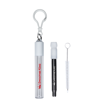 Reusable Stainless Steel Straw Keychain