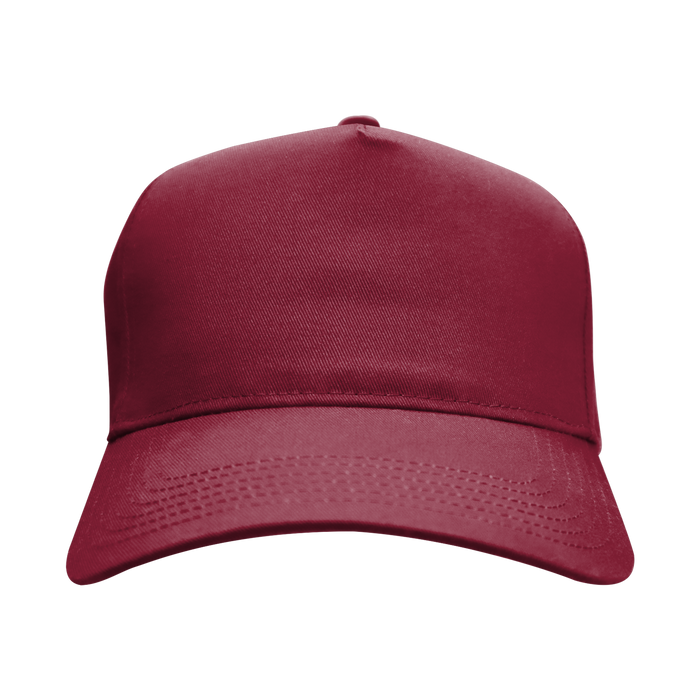 Maroon Otto Cotton Twill Baseball Cap