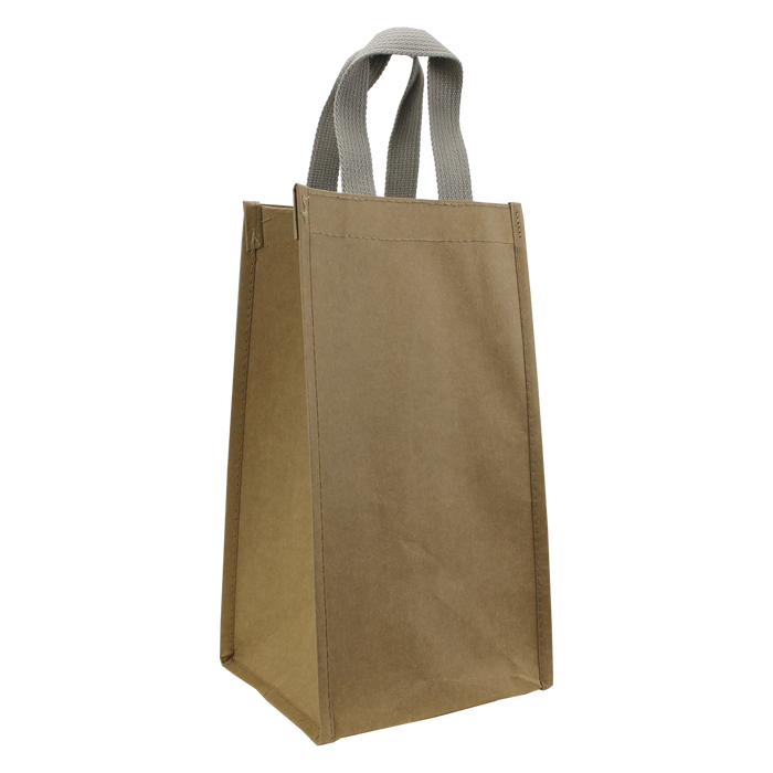 Natural Paper Washable Paper Wine Tote