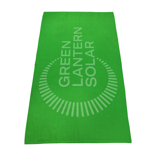 color beach towels,  best selling towels,  silkscreen imprint, 