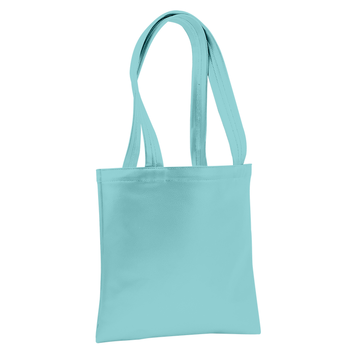 Sea Glass Large Vegan Leather Tote Bag