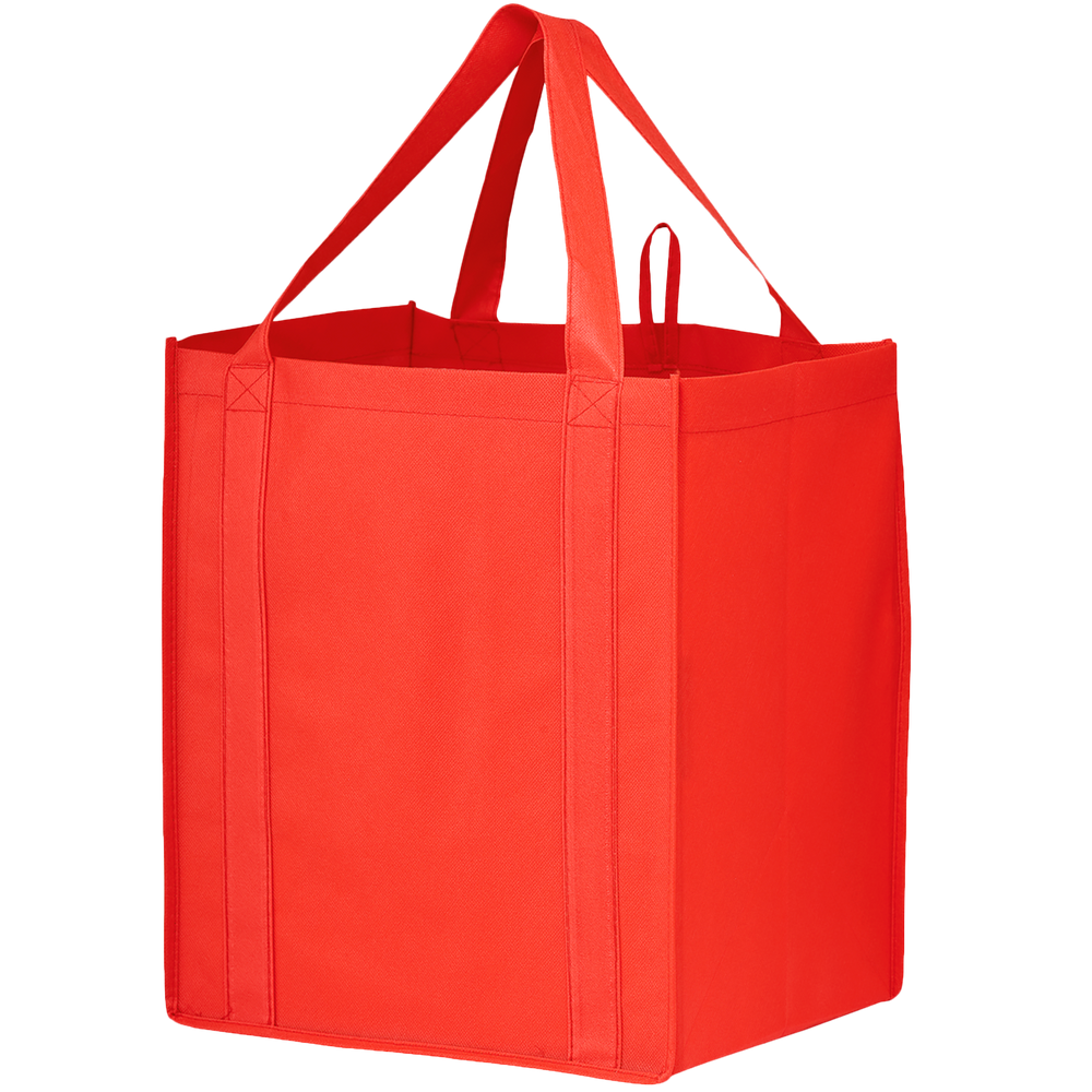 Clear Vinyl Grocery Tote Bag