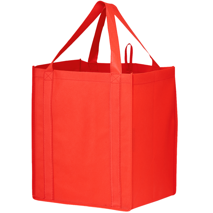 Red Big Storm Grocery Bag