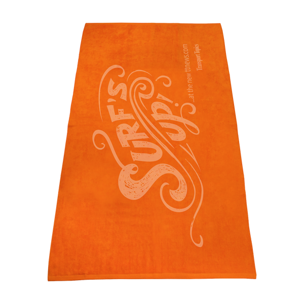 imprinted beach towels,  color beach towels, 