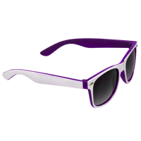 White/Purple Daytona Sunglasses Thumb