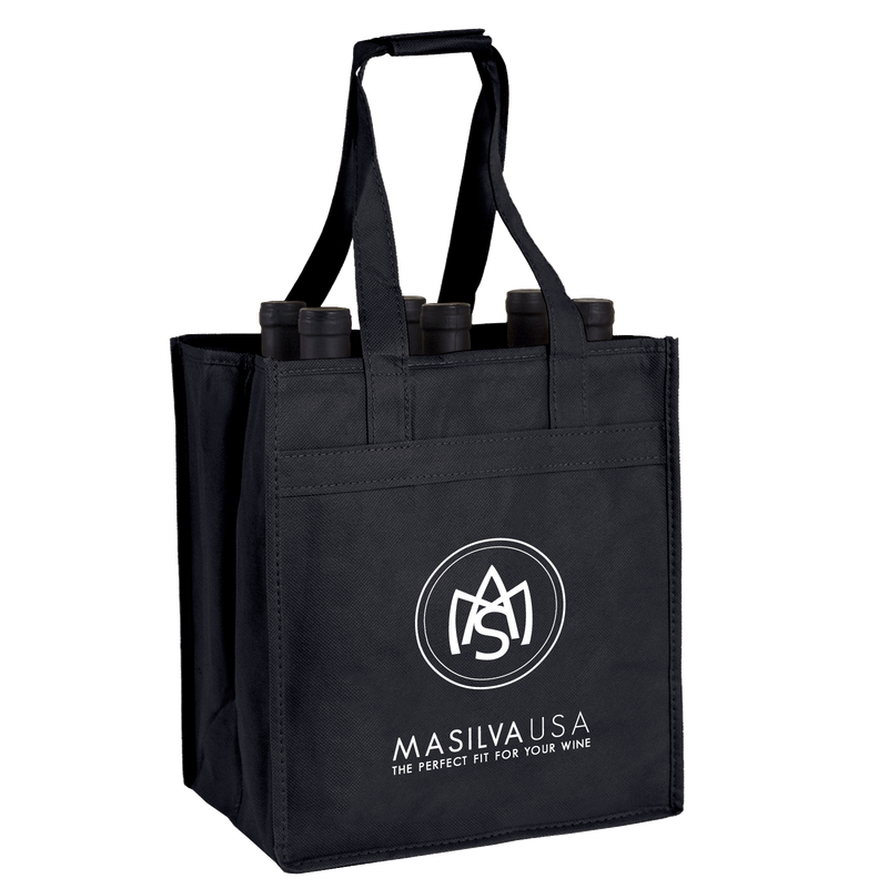 Ma Silva USA / 6 Bottle Wine Tote / Wine Totes