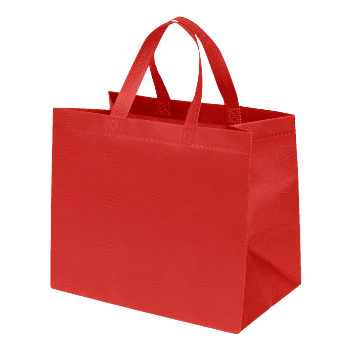 Red Medium USA Made Sonic-Weld Tote