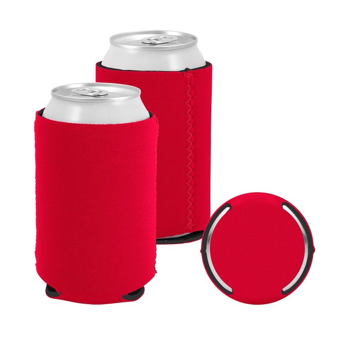 Red Premium Collapsible Neoprene Koozie