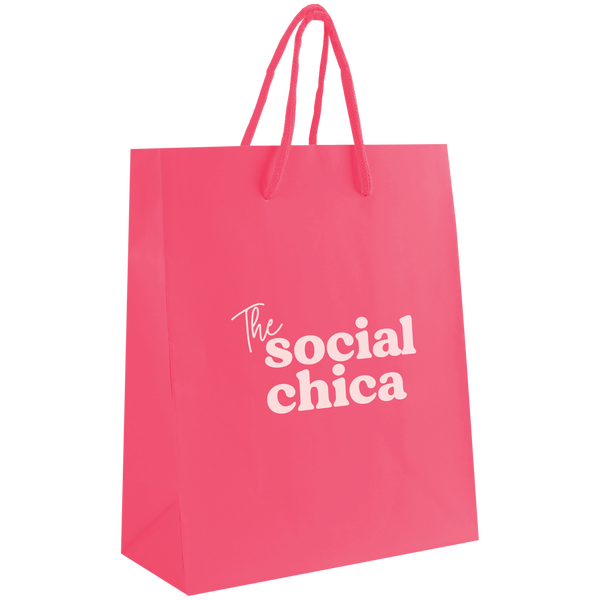 matte & glossy shoppers,  paper bags,  breast cancer awareness bags,  best selling bags, 