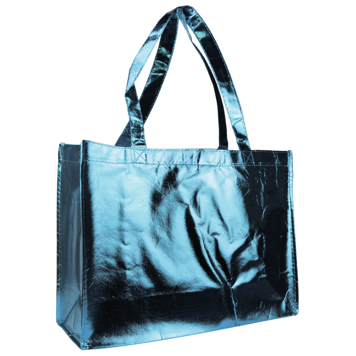 Metallic Blue	 DISCONTINUED-Metallic Convention Tote