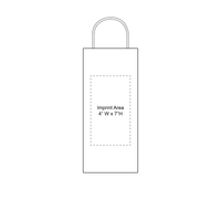  1 Bottle White Paper Bag Thumb