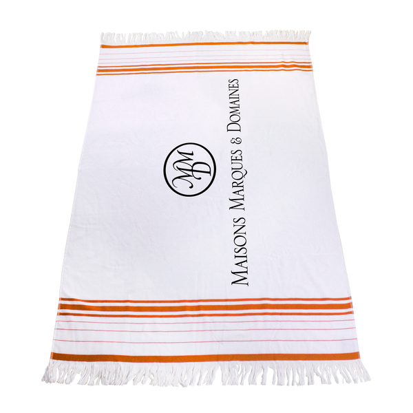 striped beach towels,  embroidery,  best selling towels,  silkscreen imprint, 