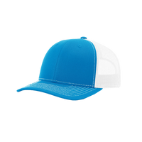 Cyan/White Richardson Trucker Snapback Hat Thumb