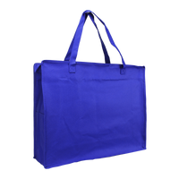 Blue Zip-Up Convention Tote Plus Thumb