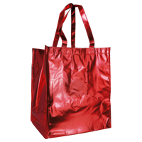 Metallic Red DISCONTINUED-Metallic Big Storm Grocery Bag Thumb