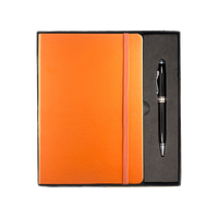 Orange Tuscany™ Journal and Stylus Pen Gift Set Thumb