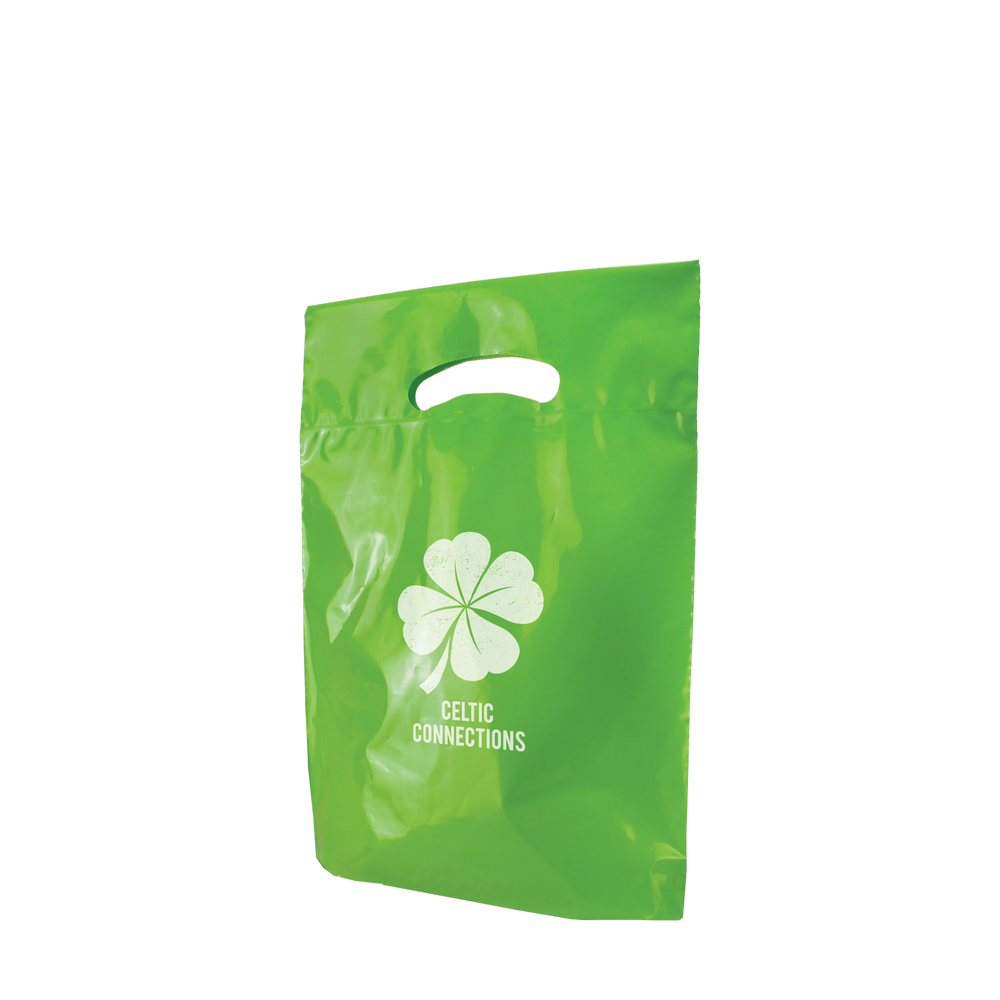 Large Recyclable Die Cut Plastic Bag / Plastic Bags / Holden Bags