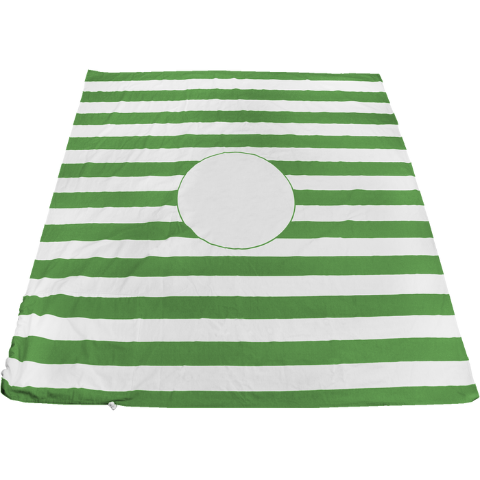 Lime Green Mainland Beach Blanket Bag